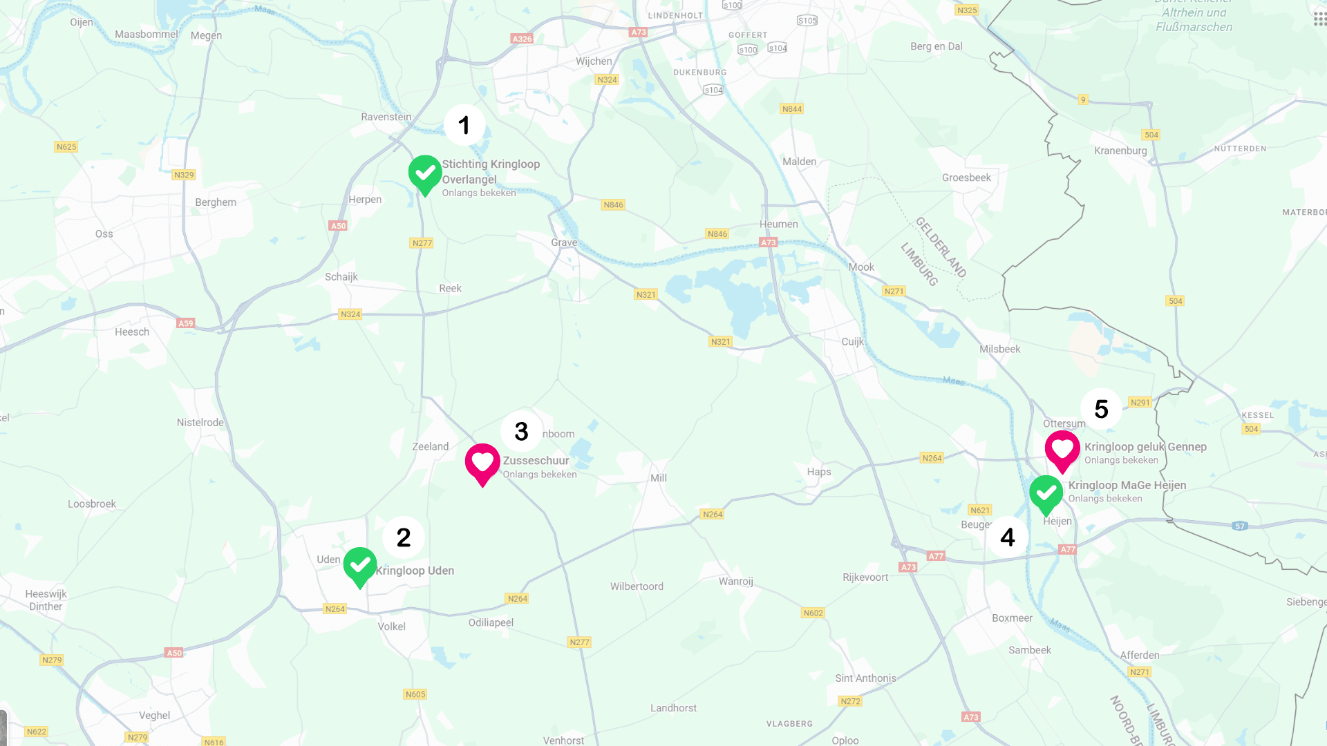 Kringloop Route Oost Brabant